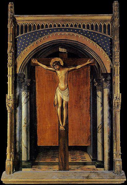 Pedro Berruguete Christ on the Cross oil painting image